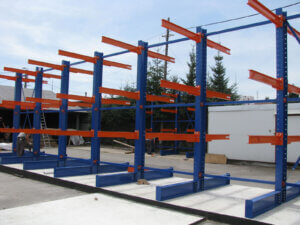 regały wspornikowe, regały dłużycowe