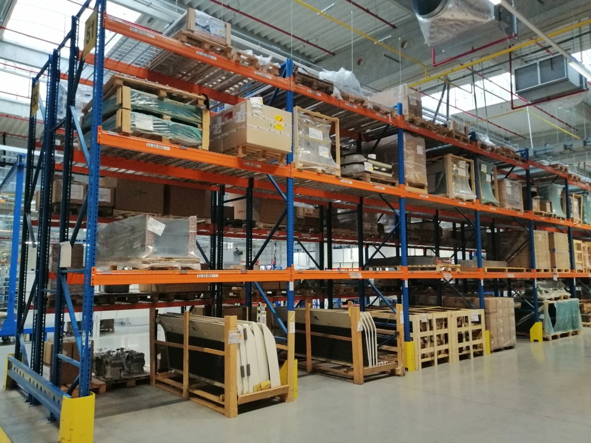 regaly uzywane paletowe